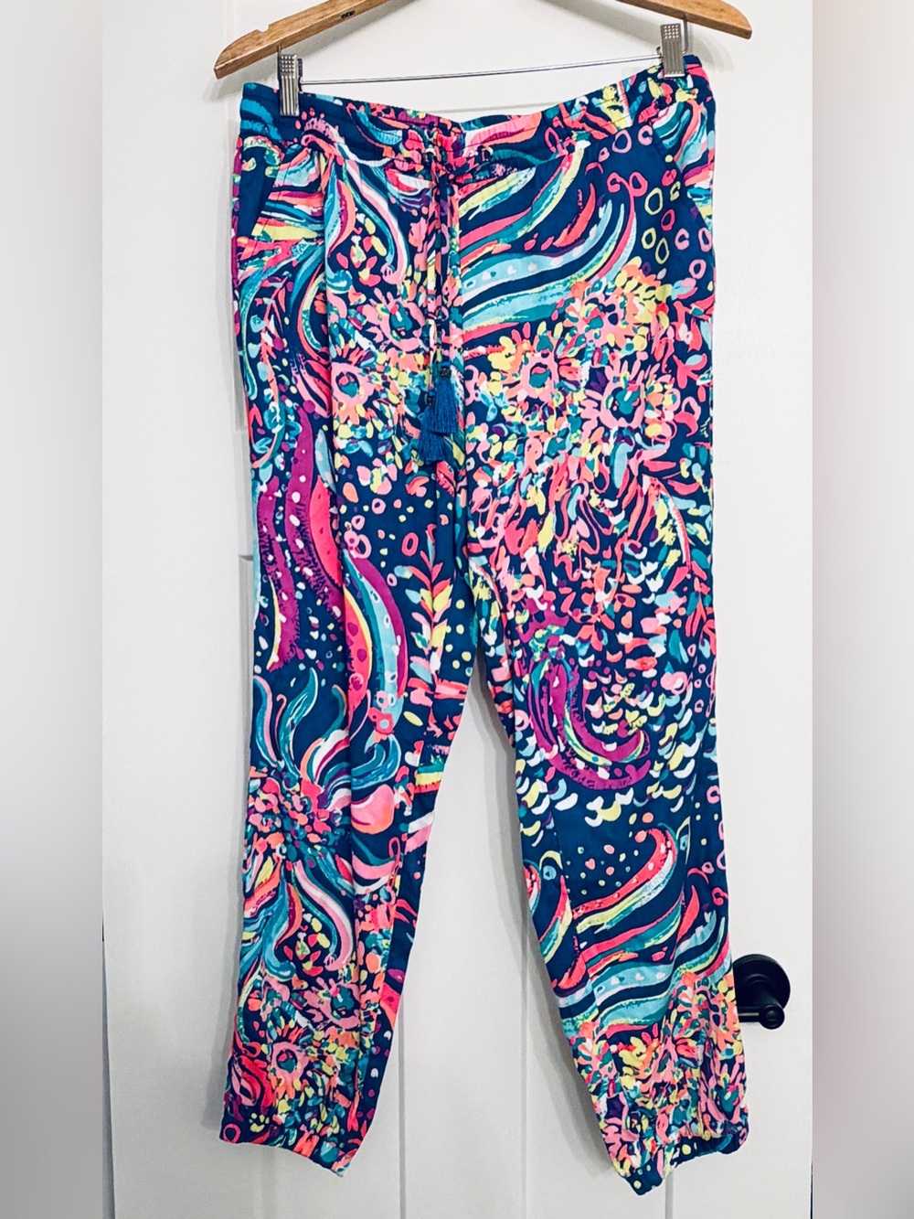 Rare Lilly Pulitzer Beach Loot Piper Pull-on Joggers